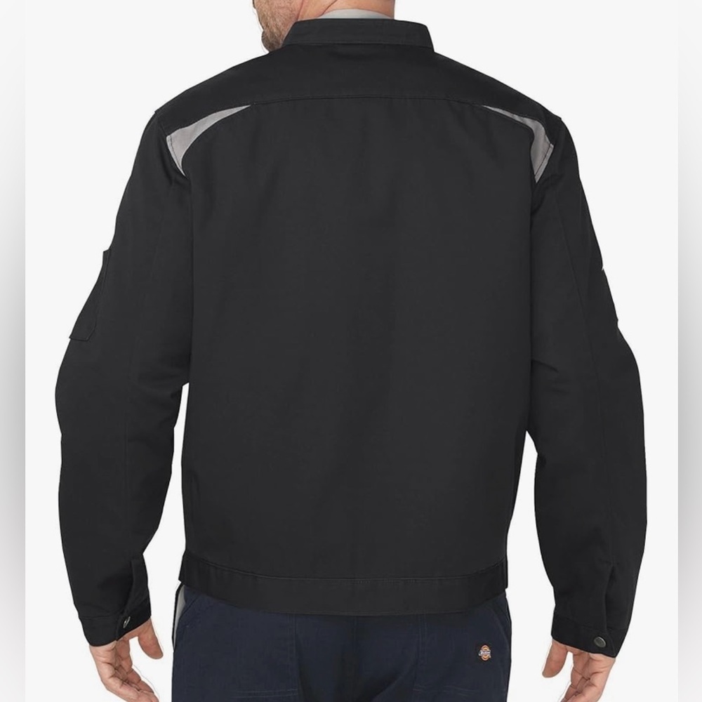 NWT Dickies Men's Dark Blue and Gray Lightweight Jacket - Picture 2 of 10